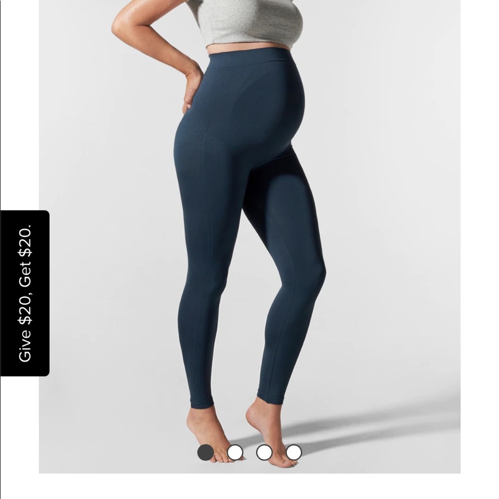 Blanqi maternity leggings - Storm